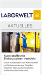 Mobile Screenshot of laborwelt.de